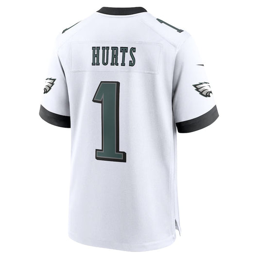 P.Eagles #1 Jalen Hurts White Vapor F.U.S.E. Limited Jersey Stitched American Football Jerseys