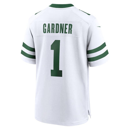 NY.Jets #1 Ahmad Sauce Gardner White Vapor F.U.S.E. Limited Jersey Stitched American Football Jerseys