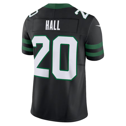 NY.Jets #20 Breece Hall Black Vapor F.U.S.E. Limited Jersey Stitched American Football Jerseys
