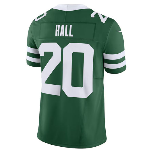 NY.Jets #20 Breece Hall Green Vapor F.U.S.E. Limited Jersey Stitched American Football Jerseys