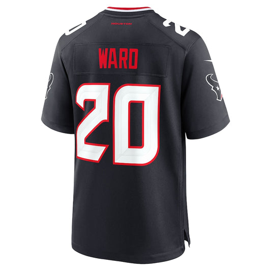 H.Texans #20 Jimmie Ward Navy Vapor F.U.S.E. Limited Jersey Stitched American Football Jerseys