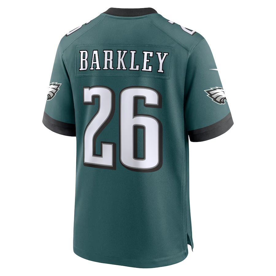 P.Eagles #26 Saquon Barkley Midnight Green Vapor F.U.S.E. Limited Jersey Stitched American Football Jerseys