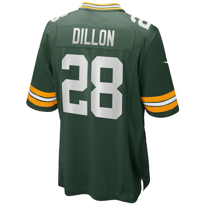 GB.Packers #28 AJ Dillon  Green Vapor F.U.S.E. Limited Jersey Stitched American Football Jerseys