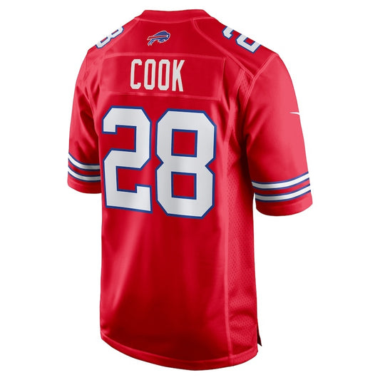 B.Bills #28 James Cook Red Vapor F.U.S.E. Limited Jersey American Football Jerseys