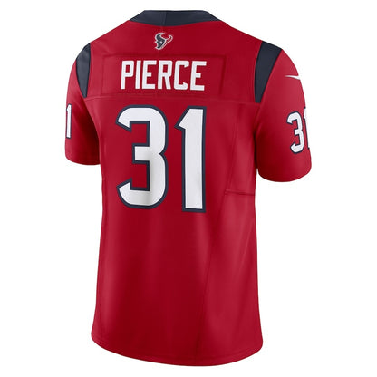 H.Texans #31 Dameon Pierce Red Vapor F.U.S.E. Limited Jersey Stitched American Football Jerseys