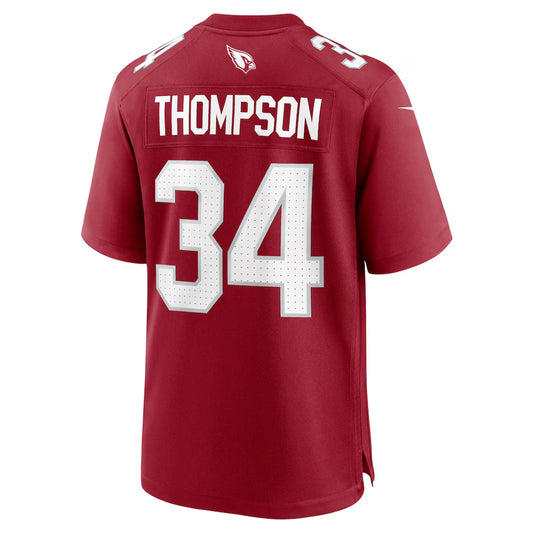 A.Cardinals #34 Jalen Thompson Cardinal Vapor F.U.S.E. Limited Jersey Stitched American Football Jerseys