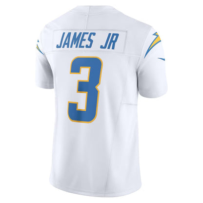 LA.Chargers #3 Derwin James Jr. White Vapor F.U.S.E. Limited Jersey Stitched American Football Jerseys