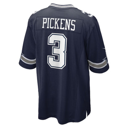 D.Cowboys #3 George Pickens Navy Vapor F.U.S.E. Limited Jersey American Football Jersey