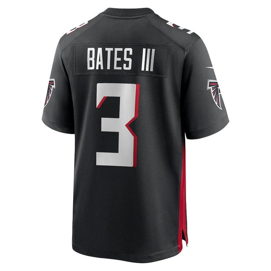 A.Falcons #3 Jessie Bates III Black Vapor F.U.S.E. Limited Jersey Stitched American Football Jerseys