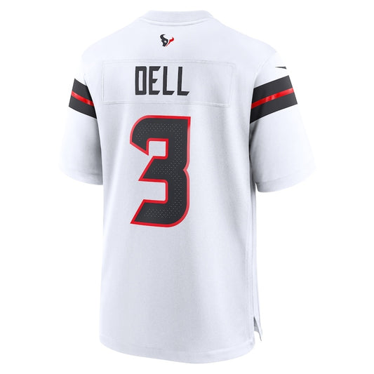 H.Texans #3 Tank Dell White Vapor F.U.S.E. Limited Jersey Stitched American Football Jerseys