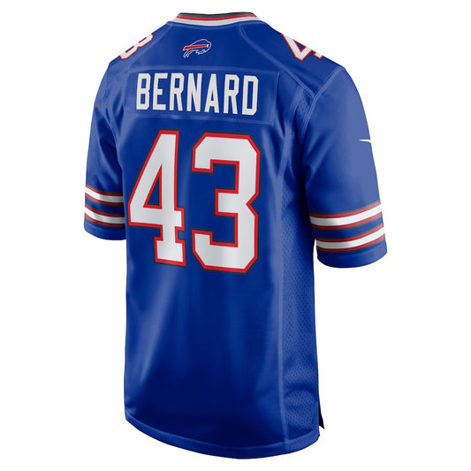 B.Bills #43 Terrel Bernard Royal Vapor F.U.S.E. Limited Jersey American Football Jerseys