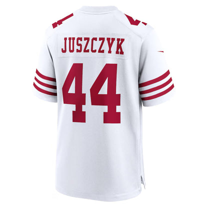 SF.49ers #44 Kyle Juszczyk White Vapor F.U.S.E. Limited Jersey Stitched American Football Jersey