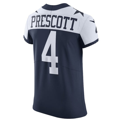 D.Cowboys #4 Dak Prescott Navy Vapor F.U.S.E. Limited Jersey American Football Jersey