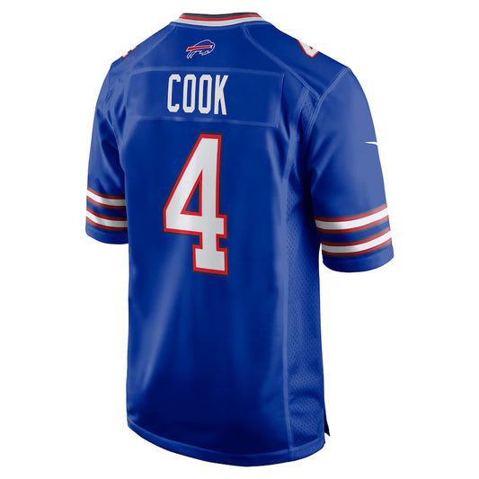 B.Bills #4 James Cook Royal Vapor F.U.S.E. Limited Jersey American Football Jerseys