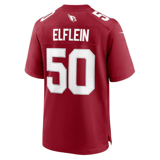 A.Cardinals #50 Pat Elflein Cardinal Vapor F.U.S.E. Limited Jersey Stitched American Football Jerseys