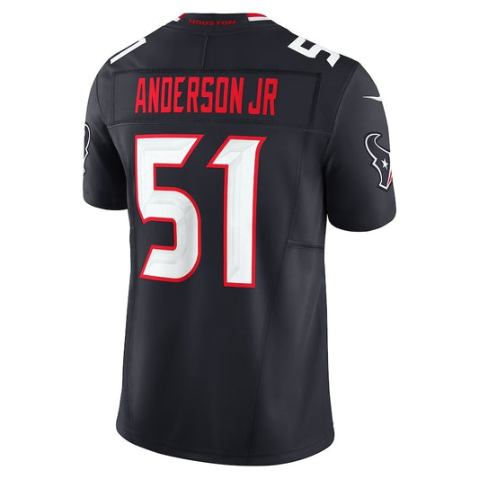 H.Texans #51 Will Anderson Jr. Navy Vapor F.U.S.E. Limited Jersey Stitched American Football Jerseys