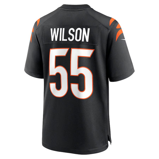 C.Bengals #55 Logan Wilson Black Vapor F.U.S.E. Limited Jersey Stitched American Football Jerseys