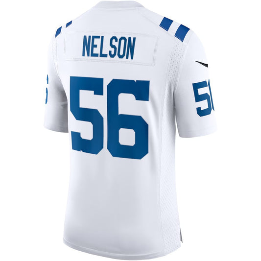 IN.Colts #56 Quenton Nelson White Vapor F.U.S.E. Limited Jersey Stitched American Football Jerseys
