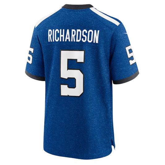 IN.Colts #5 Anthony Richardson Blue Vapor F.U.S.E. Limited Jersey Stitched American Football Jerseys