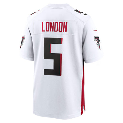 A.Falcons #5 Drake London White Vapor F.U.S.E. Limited Jersey Stitched American Football Jerseys