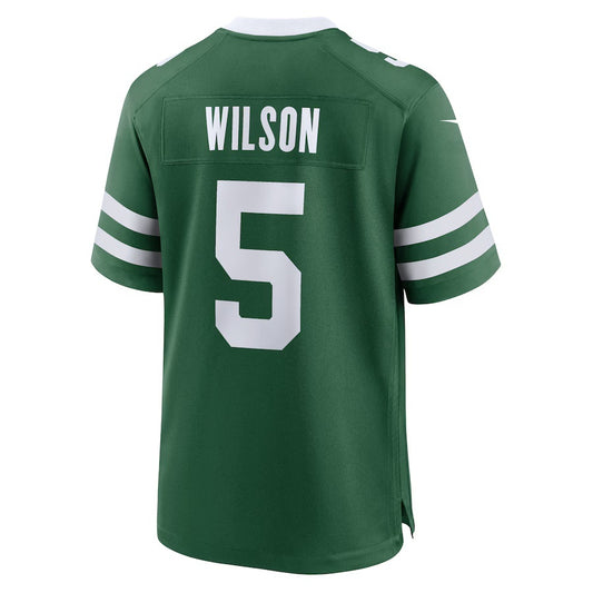 NY.Jets #5  Garrett Wilson Green Vapor F.U.S.E. Limited Jersey Stitched American Football Jerseys