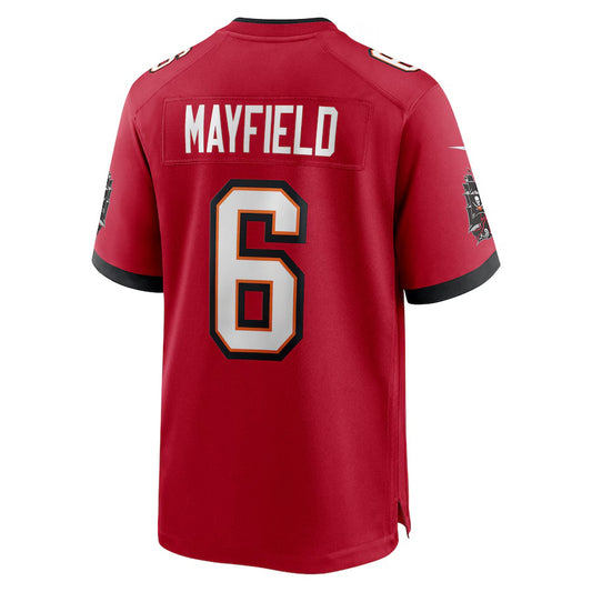 TB.Buccaneers #6  Baker Mayfield Red Vapor F.U.S.E. Limited Jersey Stitched American Football Jerseys
