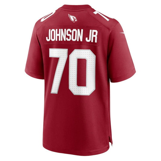 A.Cardinals #70 Paris Johnson Jr. Cardinal Vapor F.U.S.E. Limited Jersey Stitched American Football Jerseys