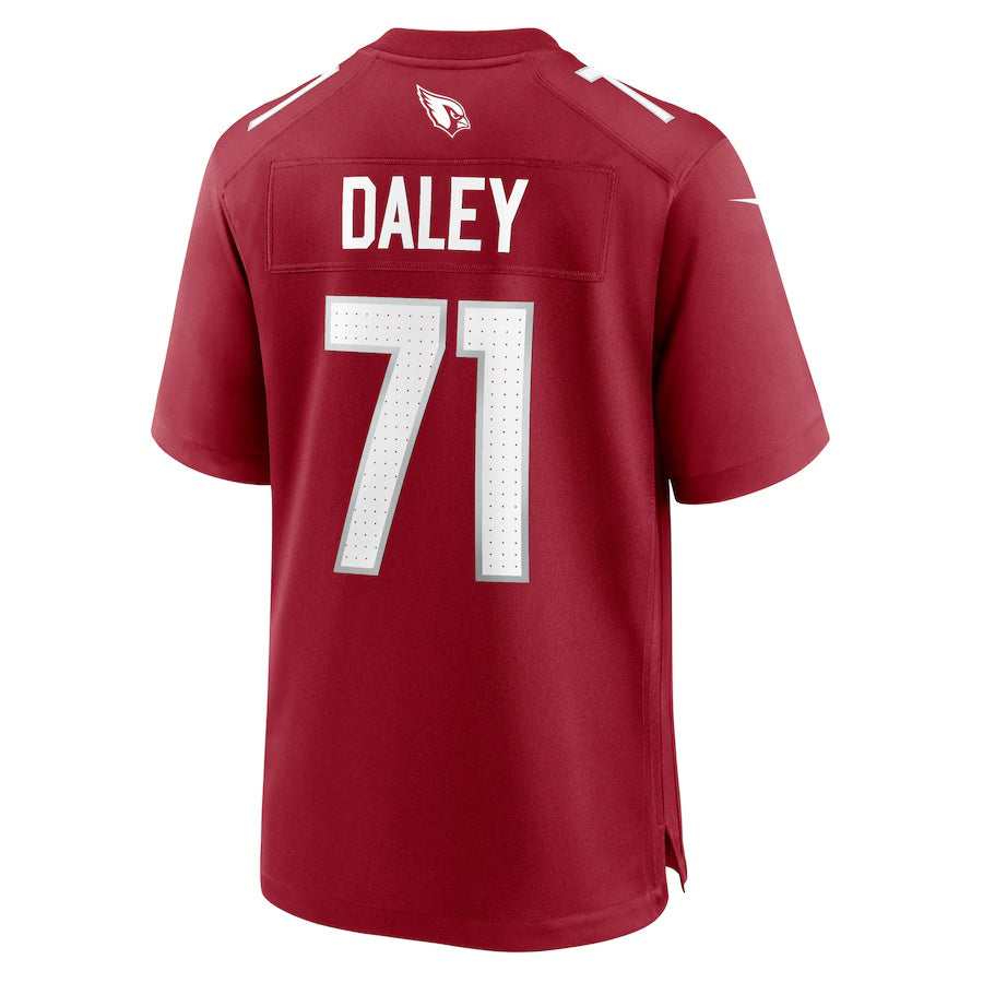 A.Cardinals #71 Dennis Daley Cardinal Vapor F.U.S.E. Limited Jersey Stitched American Football Jerseys