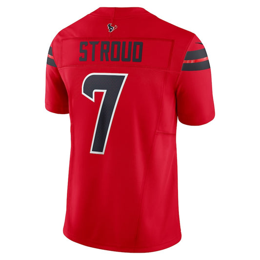 H.Texans #7 C.J. Stroud Red Vapor F.U.S.E. Limited Jersey Stitched American Football Jerseys