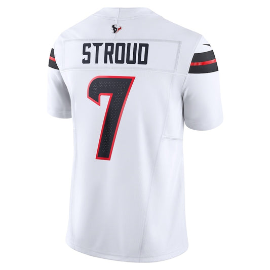 H.Texans #7 C.J. Stroud White Vapor F.U.S.E. Limited Jersey Stitched American Football Jerseys
