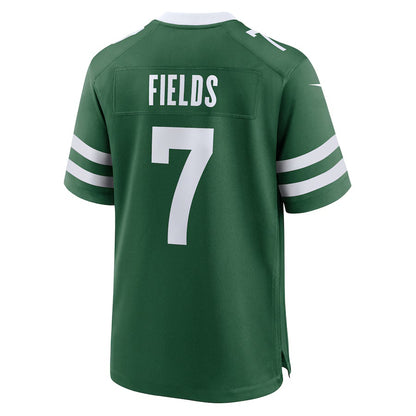 NY.Jets #7 Justin Fields Green Vapor F.U.S.E. Limited Jersey Stitched American Football Jerseys