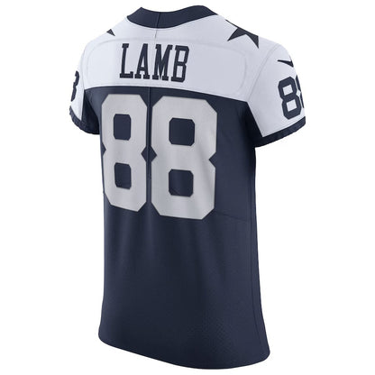 D.Cowboys #88 CeeDee Lamb Navy Vapor F.U.S.E. Limited Jersey American Football Jersey