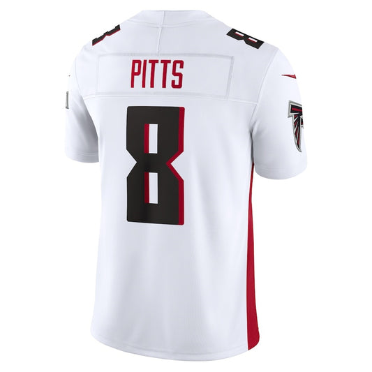A.Falcons #8 Kyle Pitts White Vapor F.U.S.E. Limited Jersey Stitched American Football Jerseys