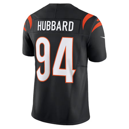 C.Bengals #94 Sam Hubbard Black Vapor F.U.S.E. Limited Jersey Stitched American Football Jerseys