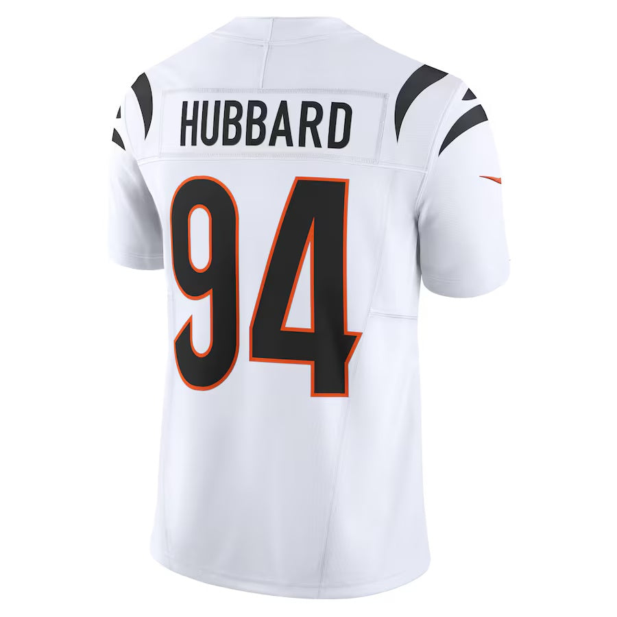 C.Bengals #94 Sam Hubbard White Vapor F.U.S.E. Limited Jersey Stitched American Football Jerseys