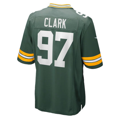 GB.Packers #97 Kenny Clark Green Vapor F.U.S.E. Limited Jersey Stitched American Football Jerseys