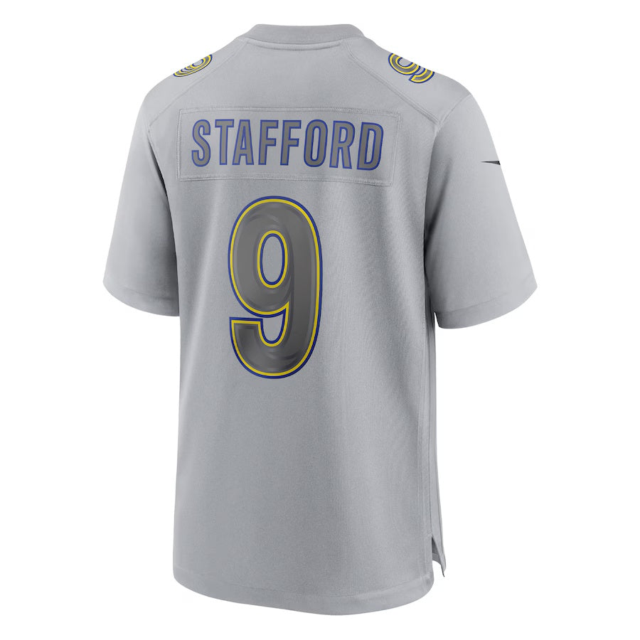 LA.Rams #9 Matthew Stafford Gray Vapor F.U.S.E. Limited Jersey Stitched American Football Jersey