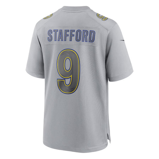 LA.Rams #9 Matthew Stafford Gray Vapor F.U.S.E. Limited Jersey Stitched American Football Jersey