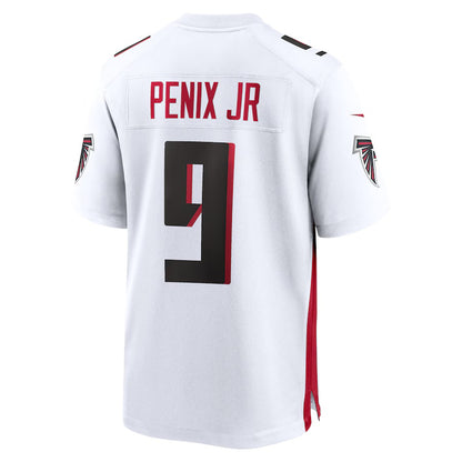 A.Falcons #9 Michael Penix Jr. White Vapor F.U.S.E. Limited Jersey Stitched American Football Jerseys