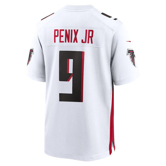 A.Falcons #9 Michael Penix Jr. White Vapor F.U.S.E. Limited Jersey Stitched American Football Jerseys