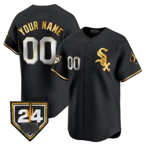 Custom Chicago White Sox 2024 Spring Training Patch Vapor Premier Limited¡§C All Stitched Baseball Jersey