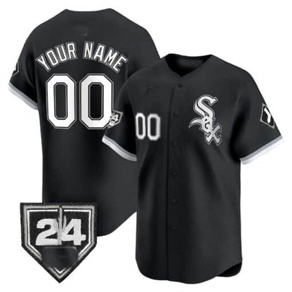 Custom Chicago White Sox 2024 Spring Training Patch Vapor Premier Limited¡§C All Stitched Baseball Jersey