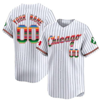 Custom Chicago White Sox Mexico Vapor Premier Limited V3 ¡§C All Stitched Baseball Jersey