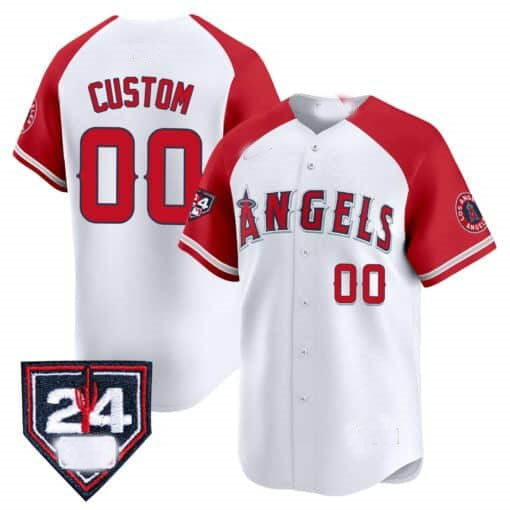 Custom Los Angeles Angels 2024 Spring Training Patch Vapor Premier Limited ¡§C All Stitched Baseball Jersey
